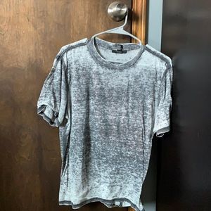Forever 21 Women’s Gray Worn Washed Tee